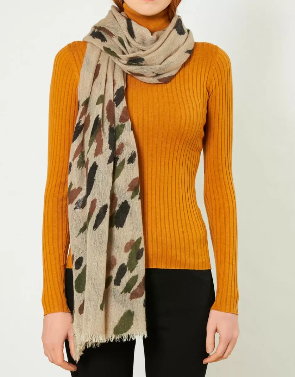 Women Faliero Sarti Women's Scarves<Cashmere, Silk And Virgin Wool Slim Scarf | Corinna