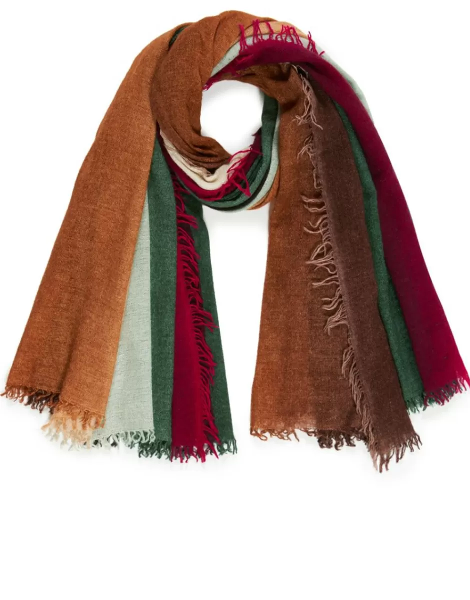 Women Faliero Sarti Women's Scarves<Oversize Cashmere, Silk And Virgin Wool Scarf | Yara