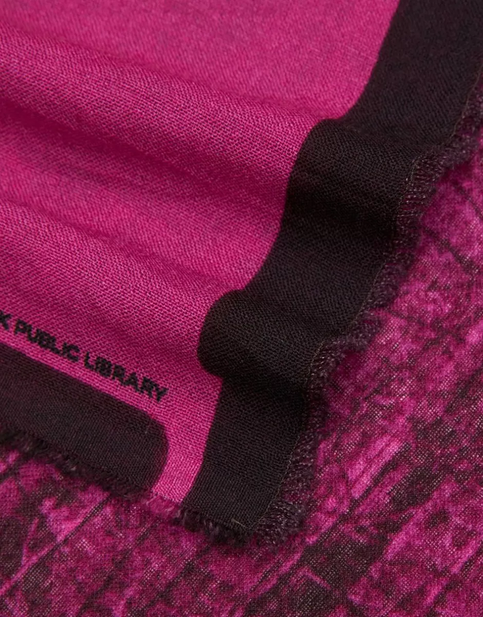 Women Faliero Sarti Women's Scarves<Scarf In Collaboration With The New York Public Library | Little Bridge