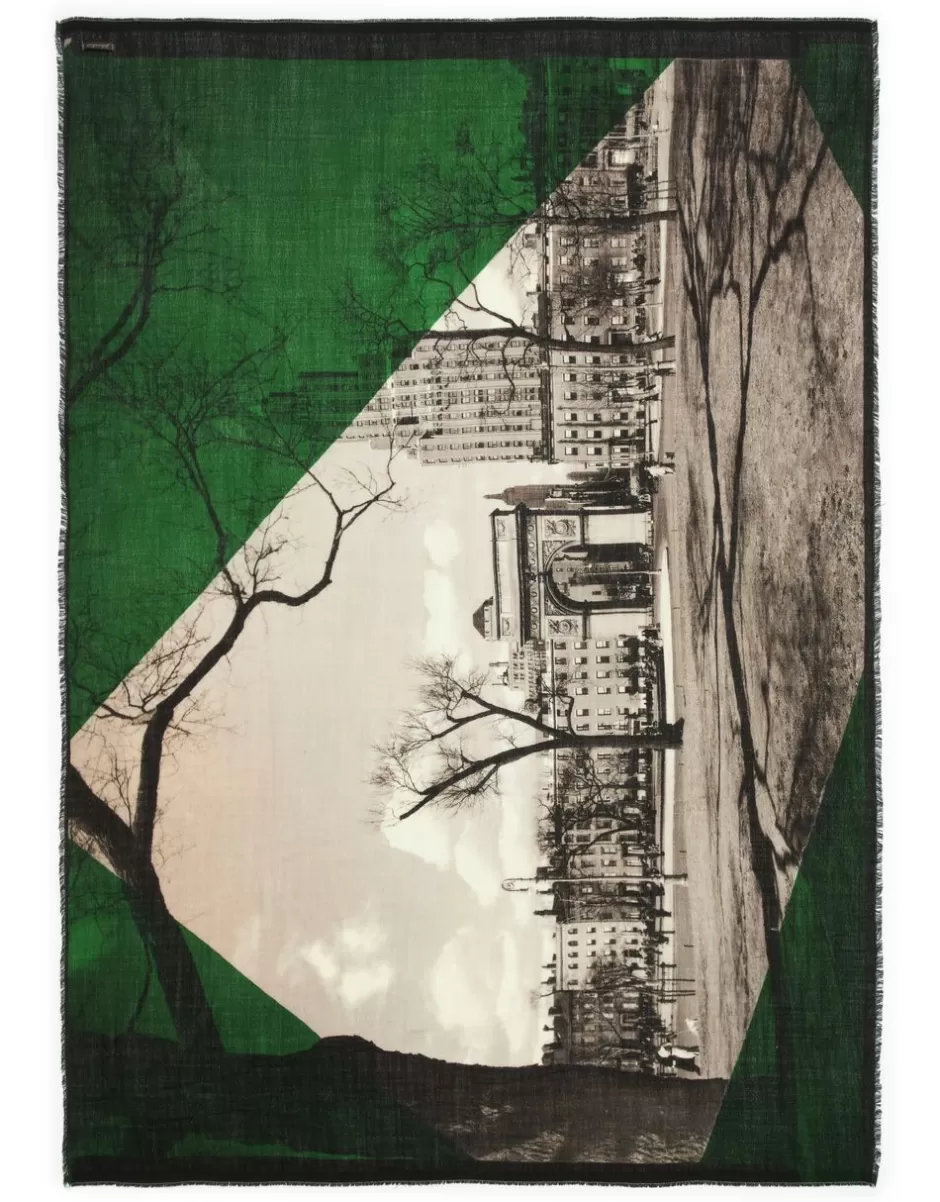 Women Faliero Sarti Women's Scarves<Scarf In Collaboration With The New York Public Library | Washington Square