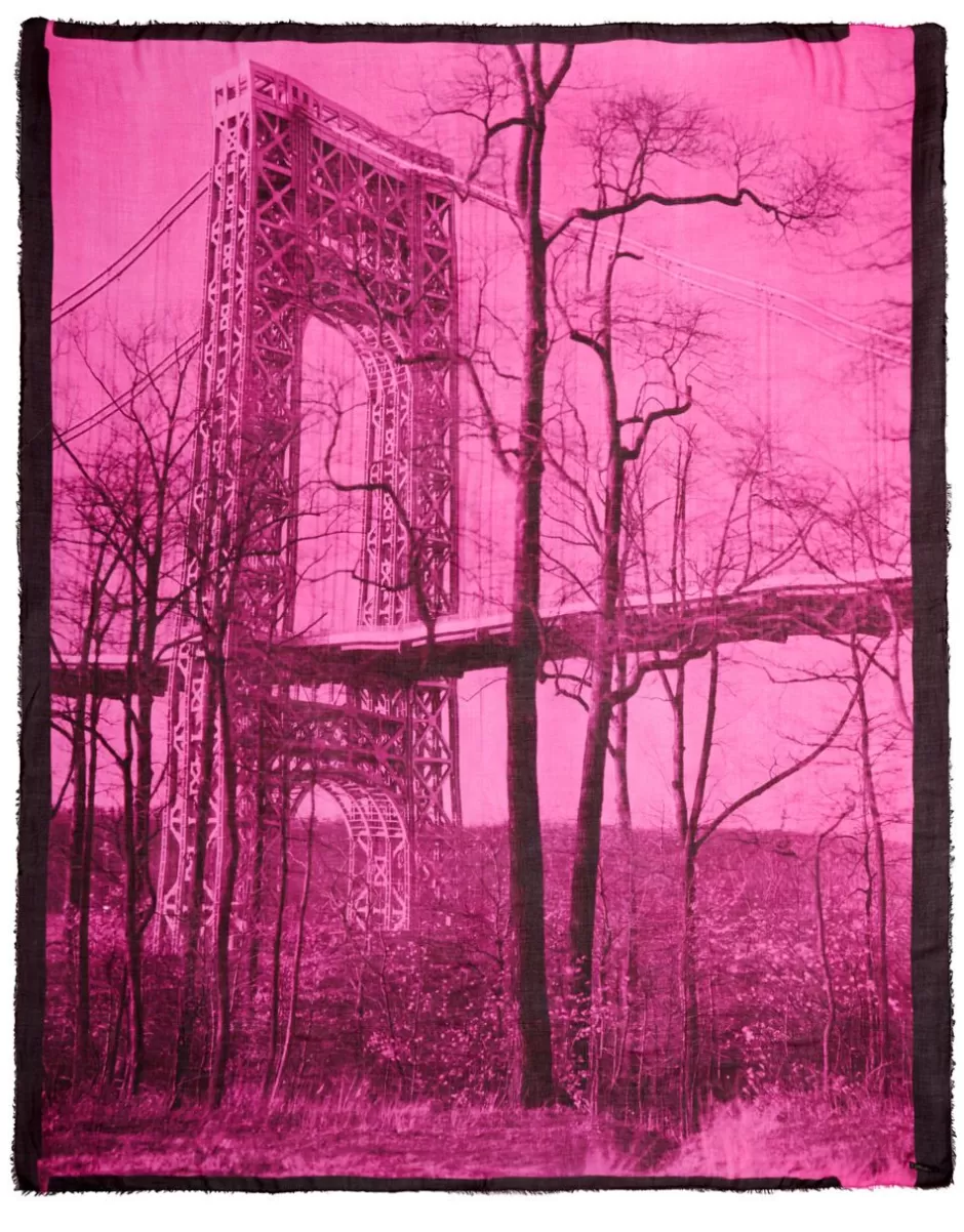 Women Faliero Sarti Women's Scarves<Stole In Collaboration With The New York Public Library | Big Bridge