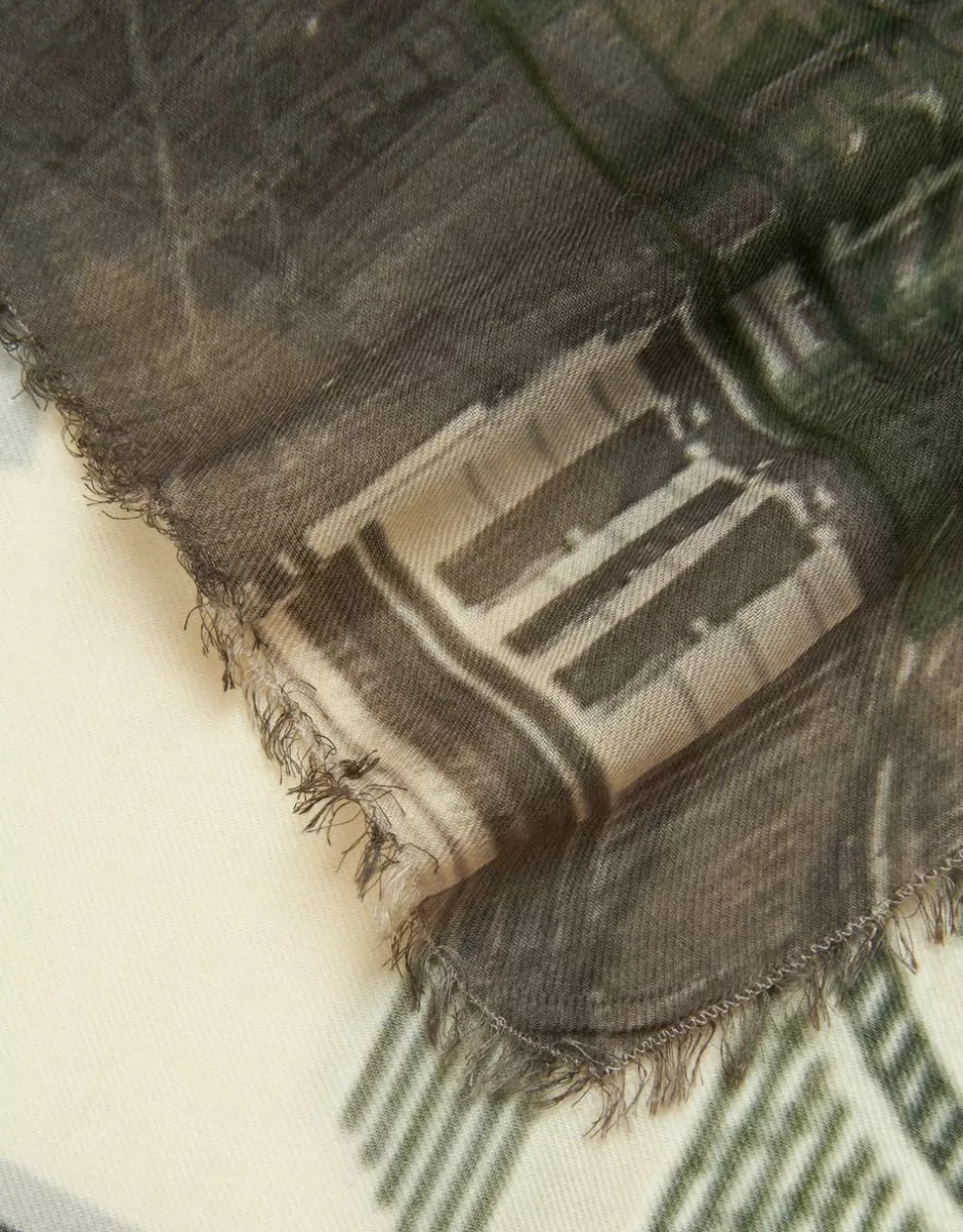 Women Faliero Sarti Women's Scarves<Stole In Collaboration With The New York Public Library | Dollaro
