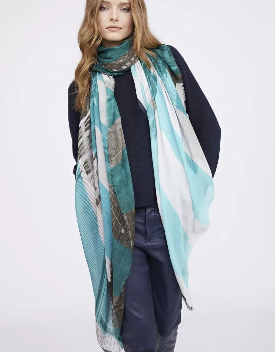 Women Faliero Sarti Women's Scarves<Stole In Collaboration With The New York Public Library | Palace
